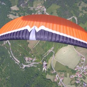 Paragliding stag activity for each stag group coming to Bratislava